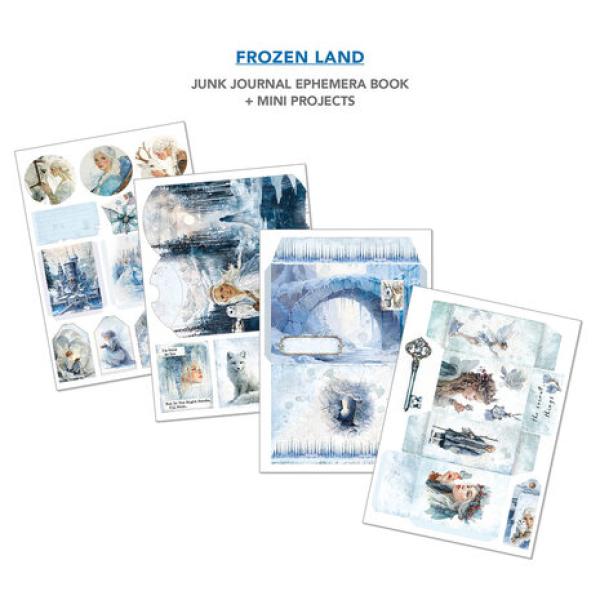 Ciao Bella, Frozen Land A4 Junk Journal Ephemera Book