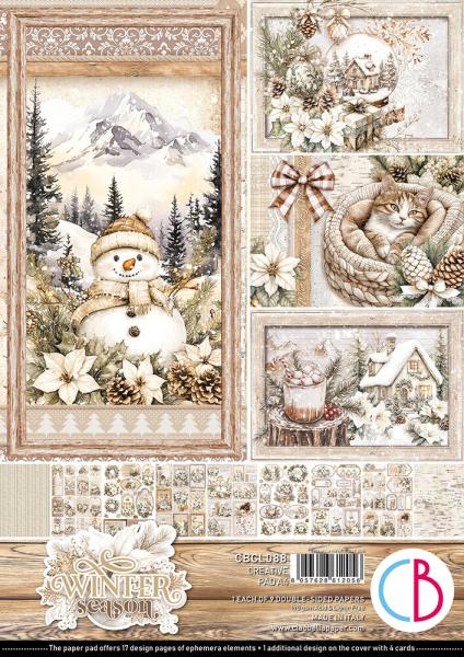 Ciao Bella, Winter Season A4 Creative Pad