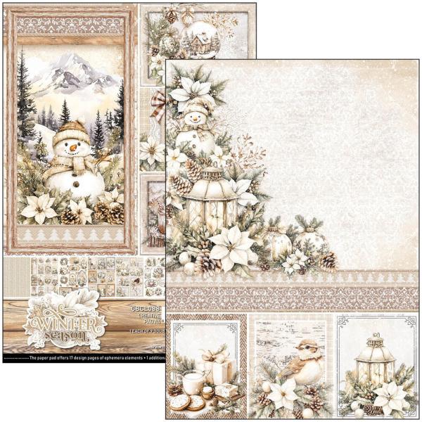 Ciao Bella, Winter Season A4 Creative Pad