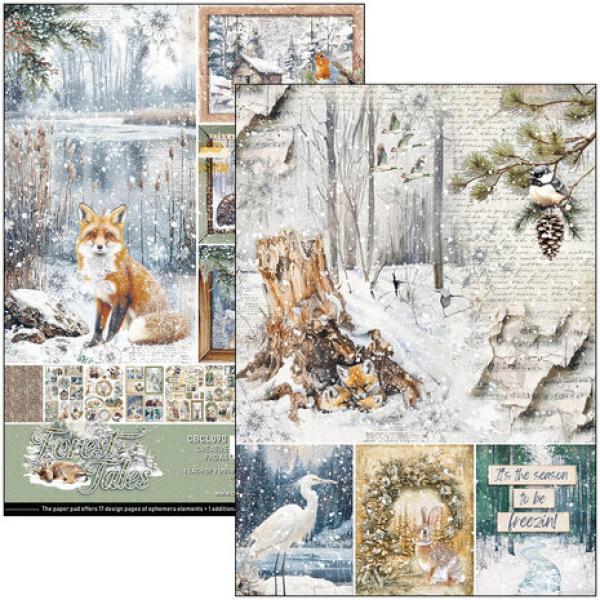 Ciao Bella, Forest Tales A4 Creative Pad