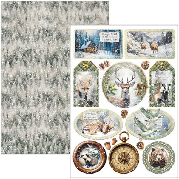 Ciao Bella, Forest Tales A4 Creative Pad