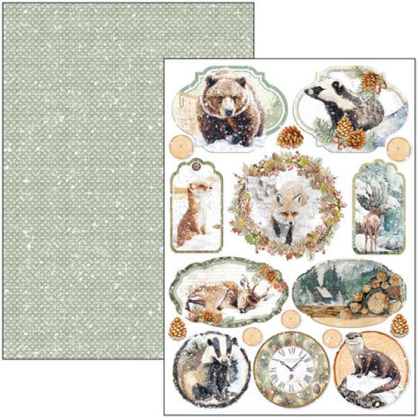Ciao Bella, Forest Tales A4 Creative Pad