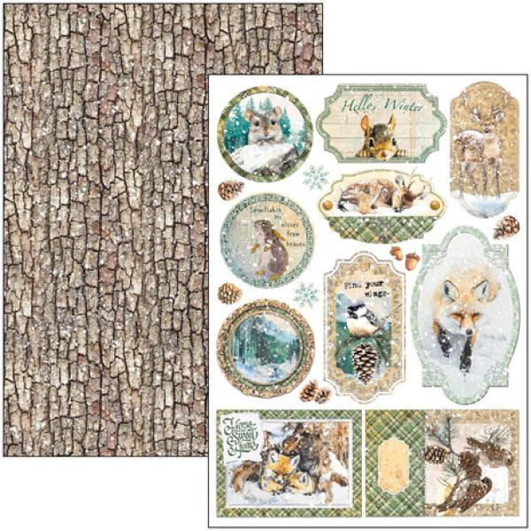 Ciao Bella, Forest Tales A4 Creative Pad