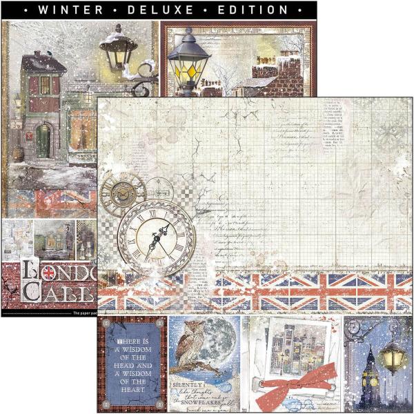 Ciao Bella, London's Calling Pad 8x8 12/Pkg + 1 Free deluxe sheet