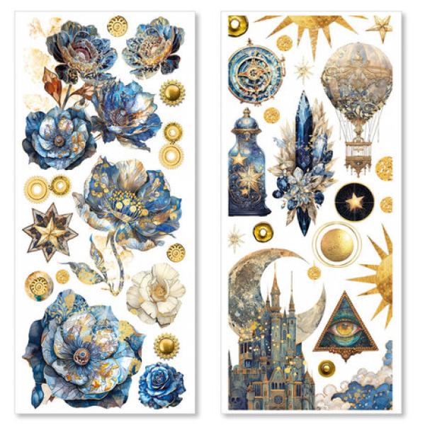 Ciao Bella, Celestial Transparent Adhesive Sheets