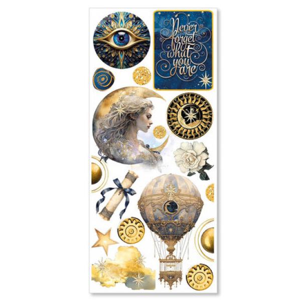 Ciao Bella, Celestial Transparent Adhesive Sheets