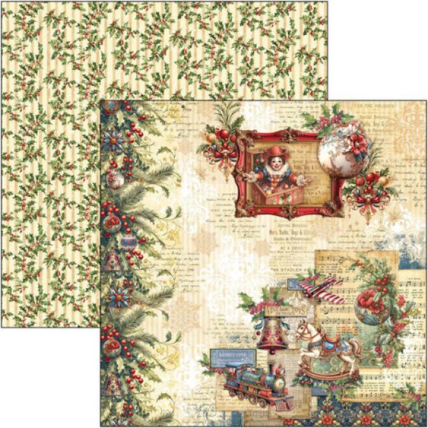 Ciao Bella, Toy Shop 12x12 Inch Paper Pad, Scrapbook