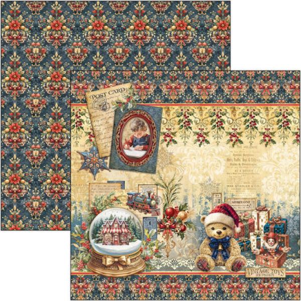Ciao Bella, Toy Shop 12x12 Inch Paper Pad, Scrapbook