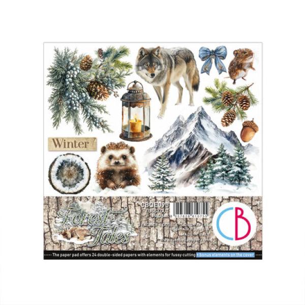Ciao Bella, Forest Tales 6x6 Inch Fussy Cut Pad