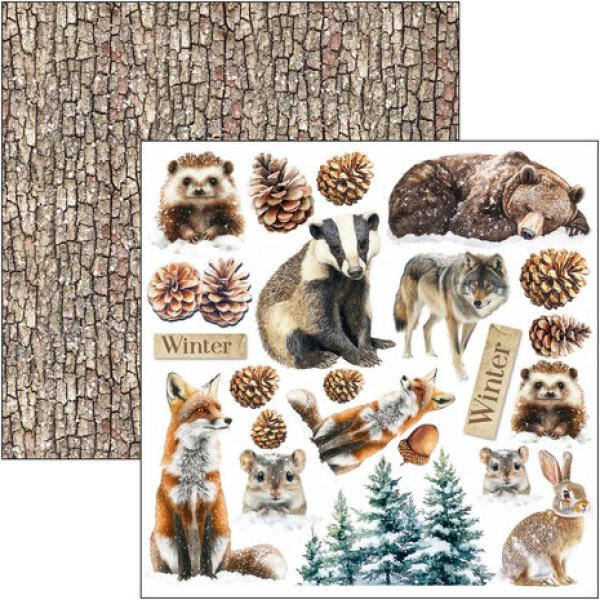 Ciao Bella, Forest Tales 6x6 Inch Fussy Cut Pad