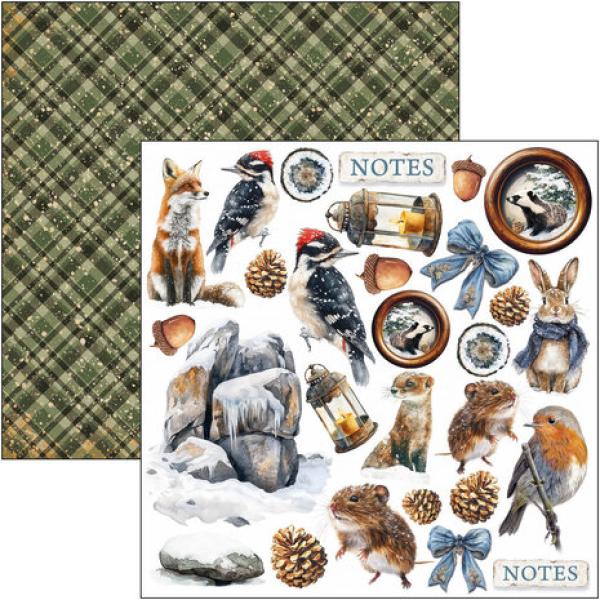 Ciao Bella, Forest Tales 6x6 Inch Fussy Cut Pad
