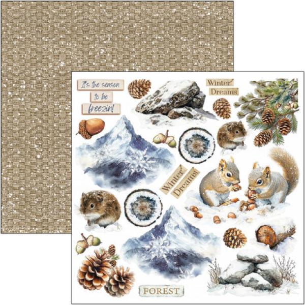Ciao Bella, Forest Tales 6x6 Inch Fussy Cut Pad