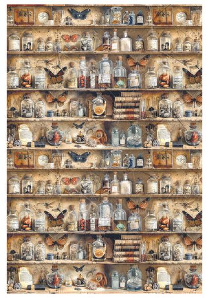 Ciao Bella, Cabinet of Curiosities A4 Rice Paper Mixed