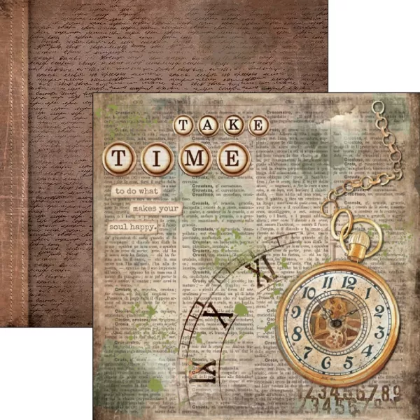 Ciao Bella, Scrapbook Sheet Take your Time