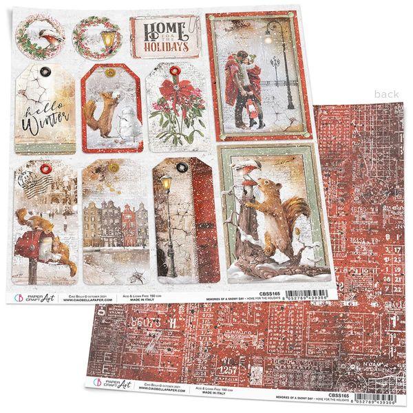 Ciao Bella, Home for the Holidays Paper Sheet