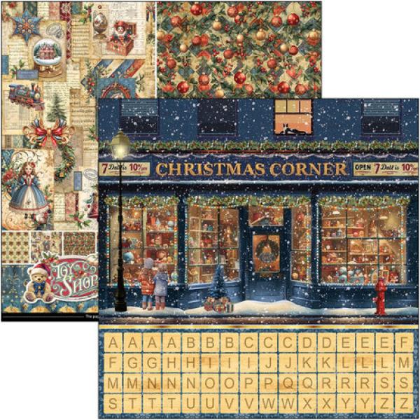 Ciao Bella, Toy Shop 12x12 Inch Patterns Pad, Scrapbook