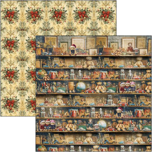 Ciao Bella, Toy Shop 12x12 Inch Patterns Pad, Scrapbook