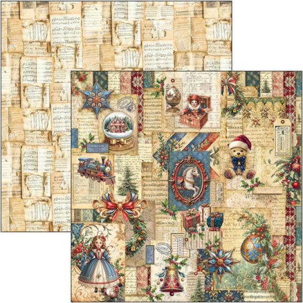 Ciao Bella, Toy Shop 12x12 Inch Patterns Pad, Scrapbook