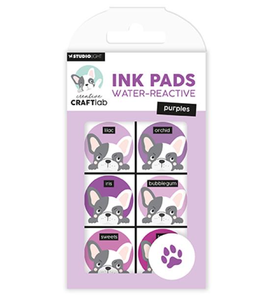 CraftLab • Ink Pads Water-reactive purples Essentials nr.20