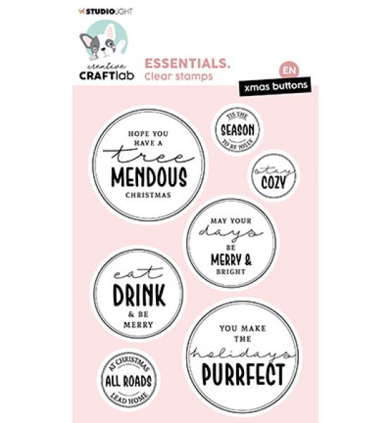 CraftLab • Xmas buttons Essentials nr.556