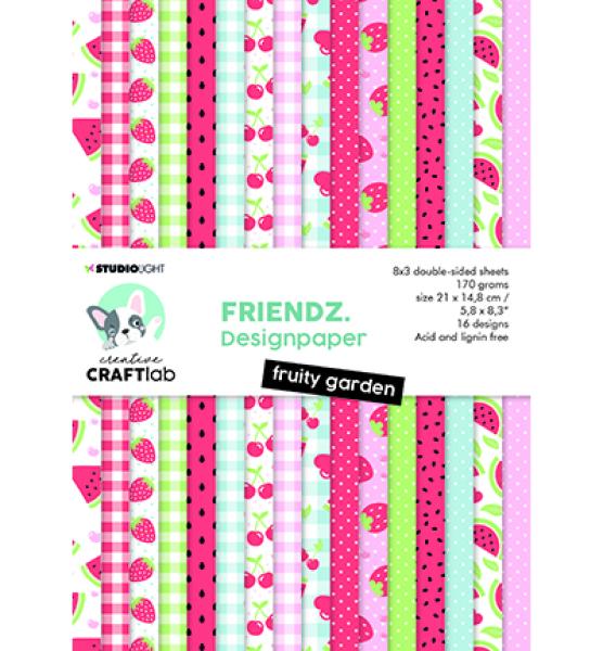 CraftLab • Paper Pad Fruity garden Friendz nr.81