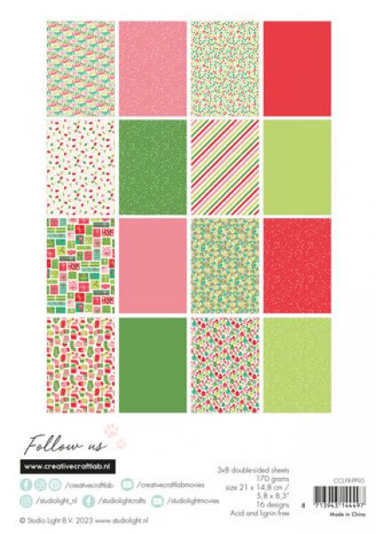 CraftLab • Friendz Design Paper A5 Merry & Bright