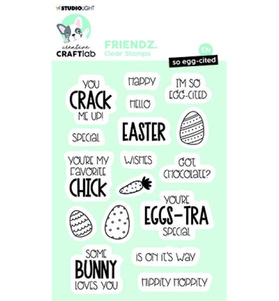 CraftLab, Stamp So egg-cited Friendz nr.416