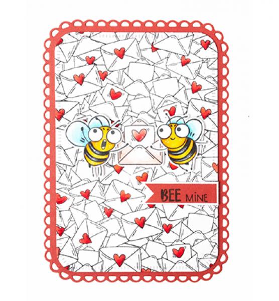 CraftLab • Stamp Bee happy Friendz nr.434