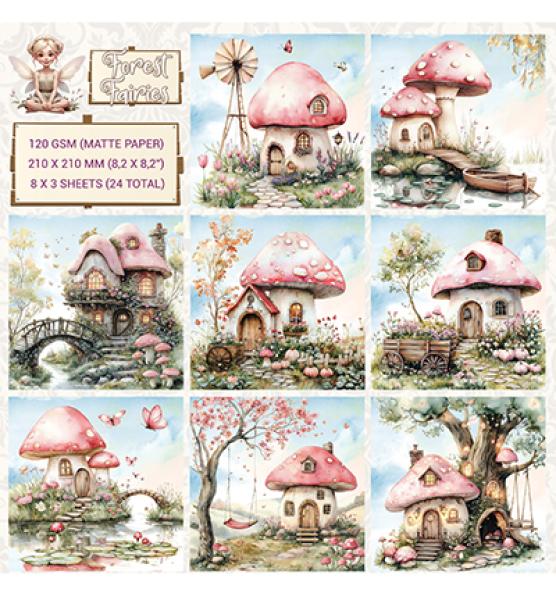 Creatief Art, Forest Fairies, Paper Pad 2