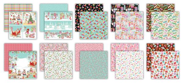 Craft Consortium, Paper Pad Made by Elves 6x6 Inch Paper Pad
