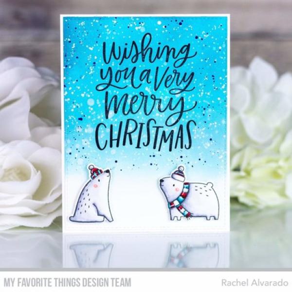 My Favorite Things, Bundle Polar Opposites Clear Stamps & Dies