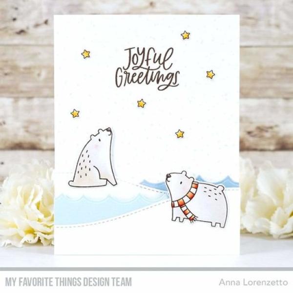My Favorite Things, Bundle Polar Opposites Clear Stamps & Dies