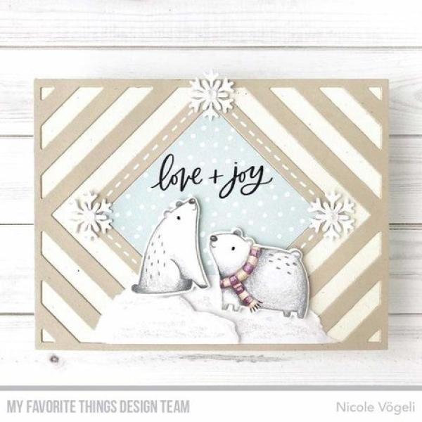 My Favorite Things, Bundle Polar Opposites Clear Stamps & Dies