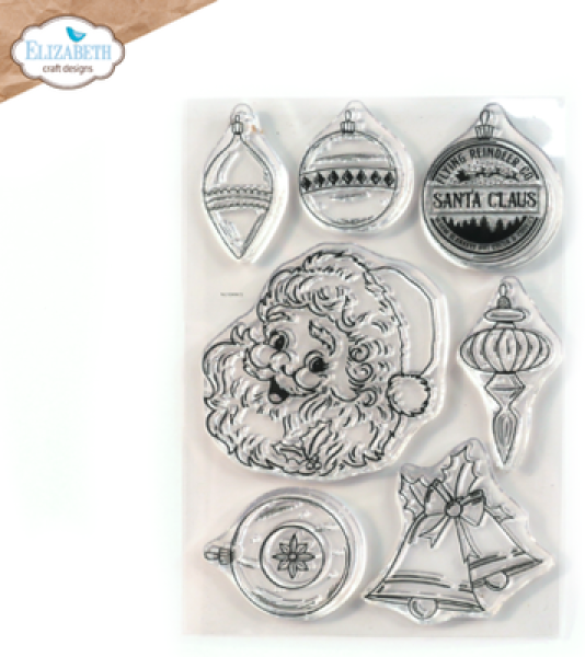 Elizabeth Craft Designs, Santa Claus Stamps and Dies