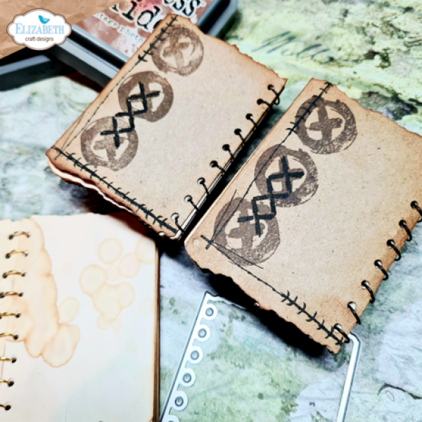 Elizabeth Craft Designs, Journal Elements Plusses and More Stamp Set