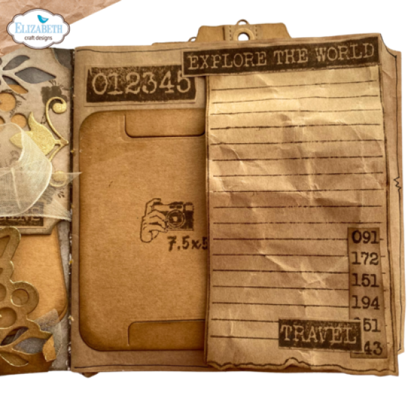 Elisabeth Craft Designs, Remember Moments Stamps Textures