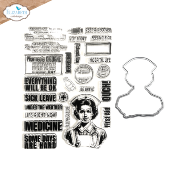 Elisabeth Craft Designs, Favorite Humans Stamp & Dies Florence