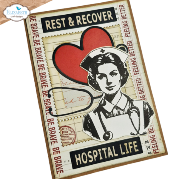 Elisabeth Craft Designs, Favorite Humans Stamp & Dies Florence
