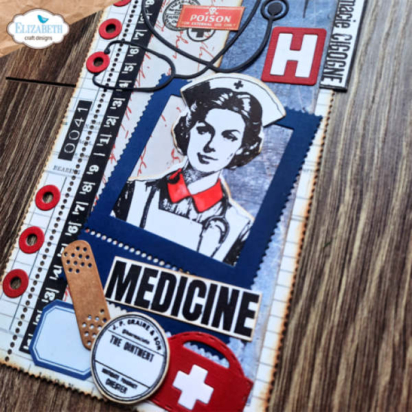 Elisabeth Craft Designs, Favorite Humans Stamp & Dies Florence