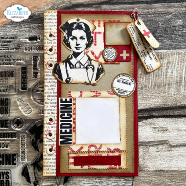 Elisabeth Craft Designs, Favorite Humans Stamp & Dies Florence