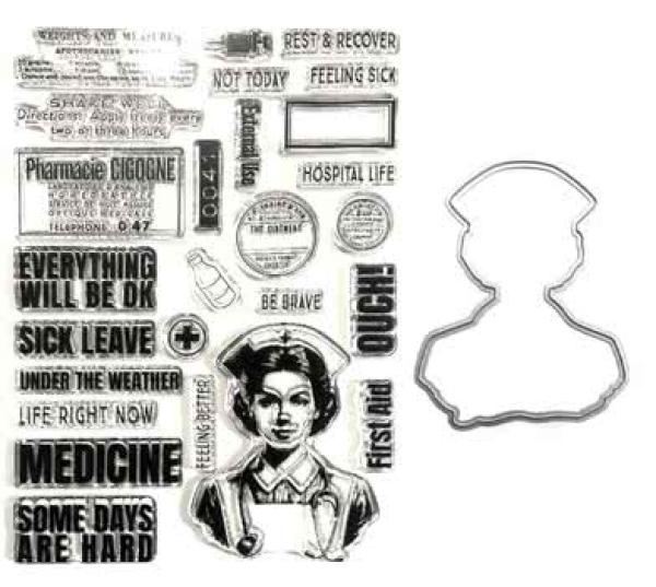 Elisabeth Craft Designs, Favorite Humans Stamp & Dies Florence