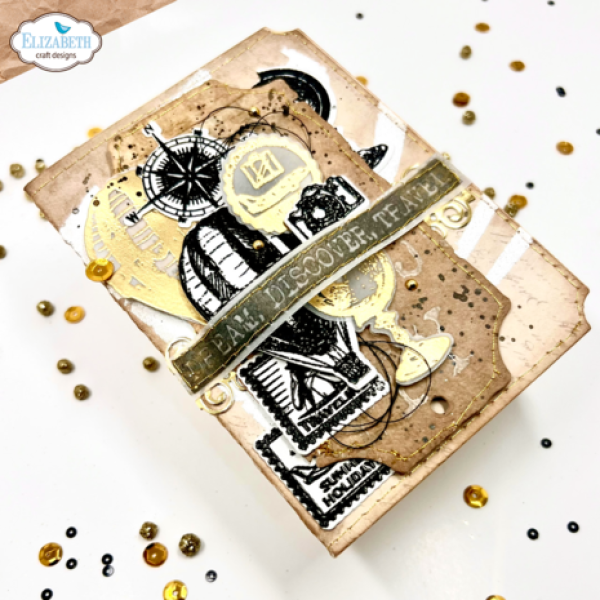 Elisabeth Craft Designs, Remember Moments Stamp & Die Around the World