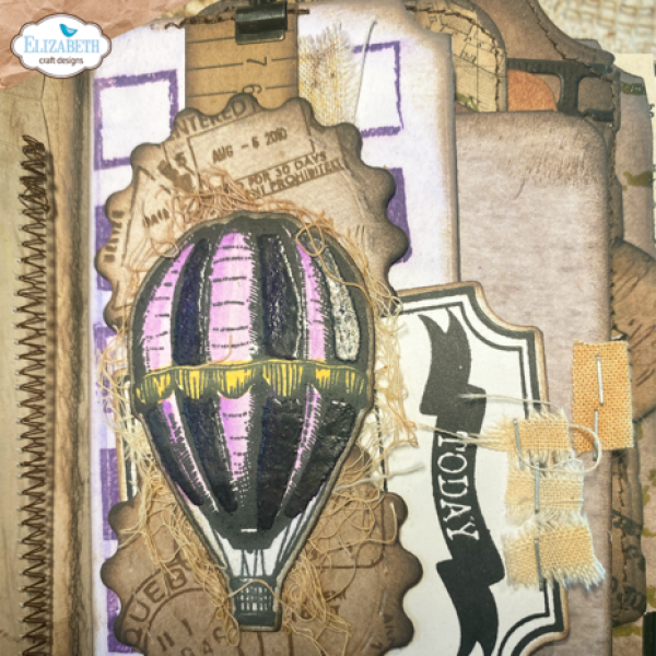 Elisabeth Craft Designs, Remember Moments Stamp & Die Around the World