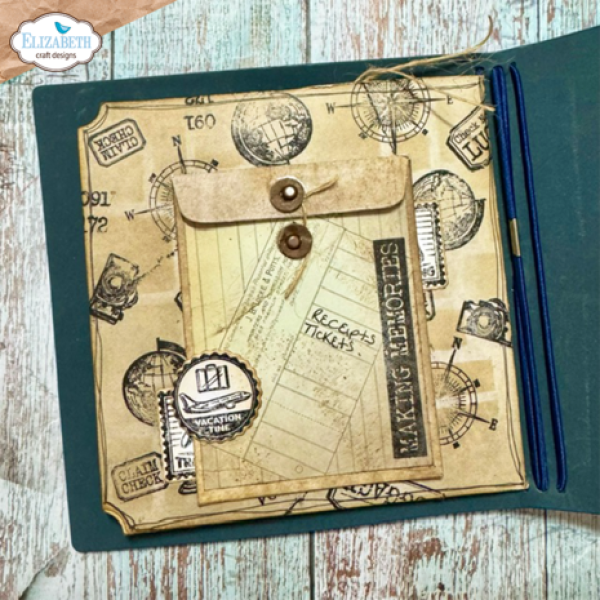 Elisabeth Craft Designs, Remember Moments Stamp & Die Around the World