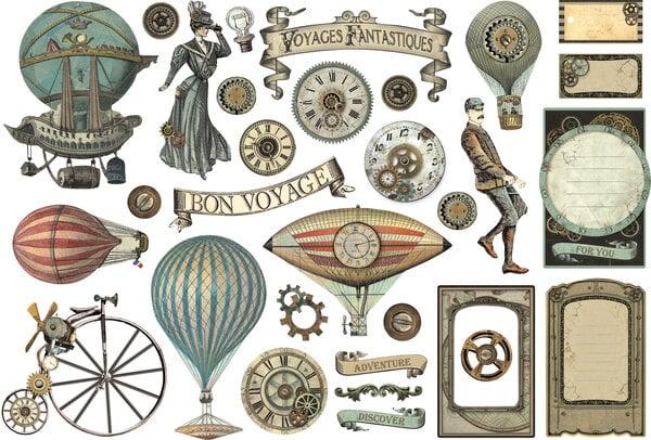 Stamperia, Voyages Fantastiques Ephemera