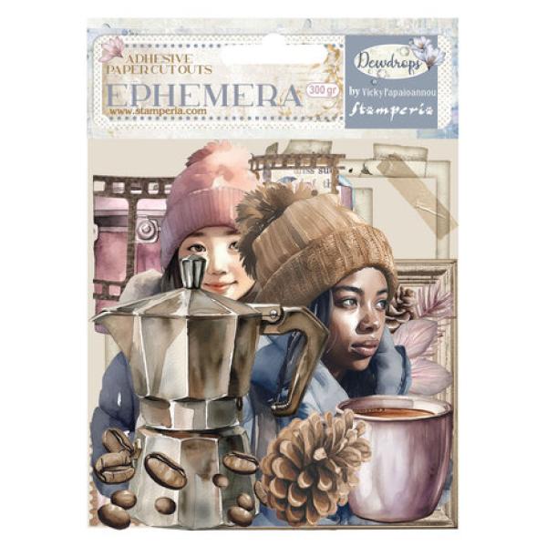 Stamperia, Create Happiness Dewdrops Ephemera