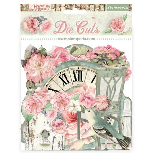 Stamperia, House of Roses Die Cuts