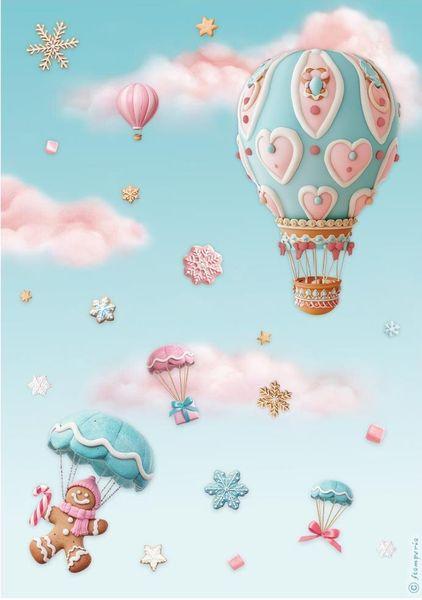 Stamperia, Candy Christmas A4 Rice Paper Selection