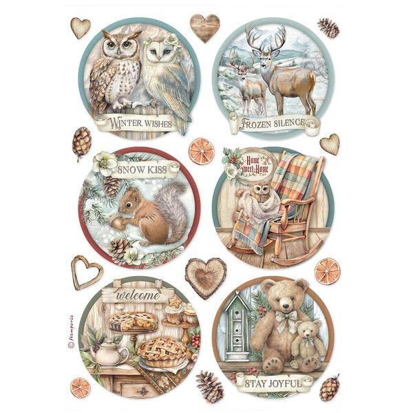 Stamperia, The Owl's House A4 Rice Paper Selection