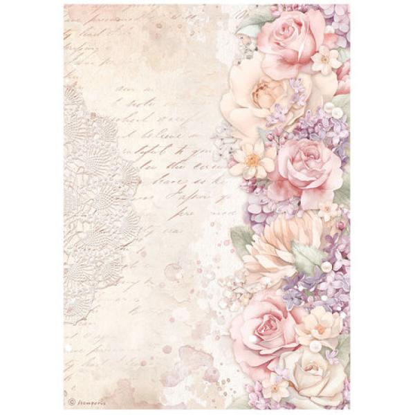 Stamperia, Romance Forever A4 Rice Paper Selection